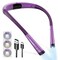 LED Neck Reading Light, Book Light for Reading in Bed, 3 Colors, 6 Brightness Levels, Bendable Arms, Rechargeable, Long Lasting, Perfect for Reading, Knitting, Camping, Repairing